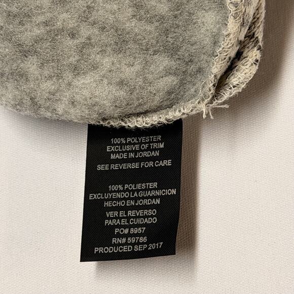 Beverly Hills Polo Club Sweater Men Sz XL Ivory Fleece Quarter-Zip Mock Neck NWT - Picture 7 of 12